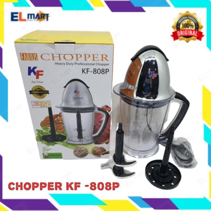 BEBAS ONGKIR - Chopper Food Processor Heavy Duty 1,5L KF 808P - Blender multifungsi
