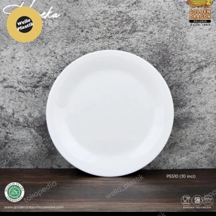 PIRING MELAMIN GOLDEN DRAGON P5510