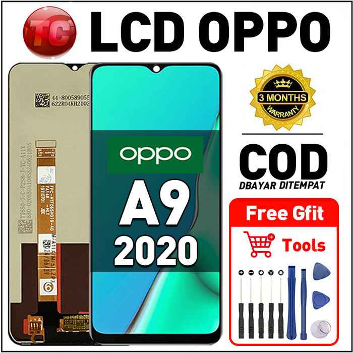 Original Lcd OPPO A9 2020 fullset ori asli Layar hp touchscreen Sentuh Versi Tinggi COD