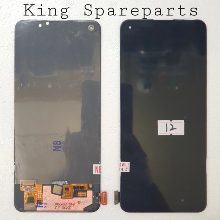 LCD TOUCHSCREEN OPPO A74 REALME 8 4G 8 PRO RENO 5F FINGERPRINT FUNGSI