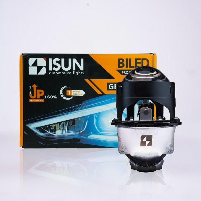 

BLUE- ISUN BILED 2.5 INCH 3 INCH GEN-1 YELLOW BLUE LENS PROJIE DC12V 45/55W