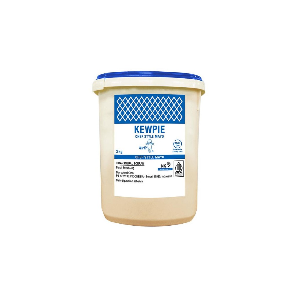 

Siap Kirim KEWPIE sauce mayonaise saus chef style mayo 3 kg asli distributor resmi