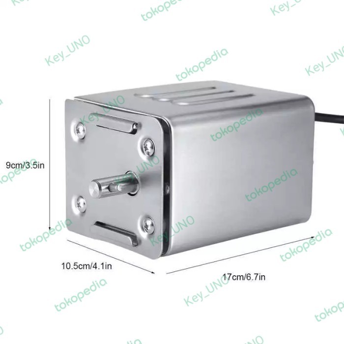 

Grill Motor Panggangan Dinamo Motor Untuk Barbeque Kambing Guling New 100 % Original