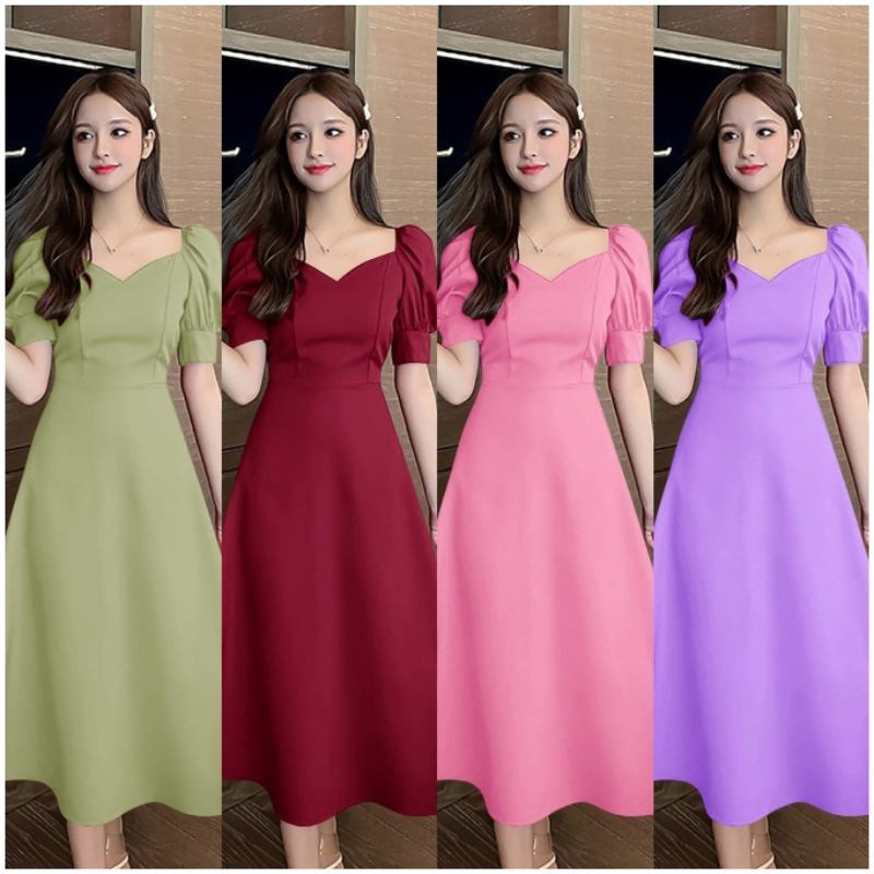 Brokat Pesta Gaun Dewasa Wedding Pernikahan Kekinian Brukat Cewek Natal Terbaru 2024 Gaung Remaja Le