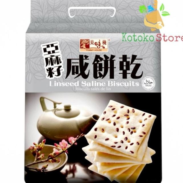 

Yummy House Biskuit Saline Chia Seed Raisin Linseed Quinoa 400Gr