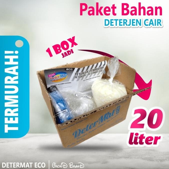 

determat eco bahan pembuat detergen cair ekonomis termurah