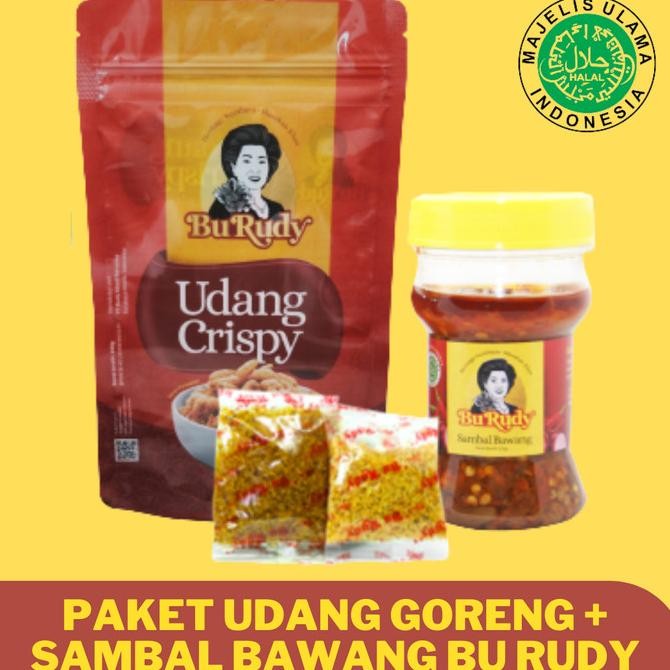 

Siap Kirim Paket Udang dan Sambal Bu Rudy (Bawang, Ijo, Bajak) Distributor Resmi