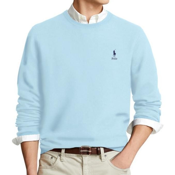 

BLUE- POLO SPORT - 70.0013.29 MENS SWEATSHIRT - LIGHT BLUE