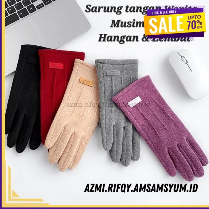 (DONE) SARUNG TANGAN MUSIM DINGIN TOUCHSCREEN 026 BEST DEAL 