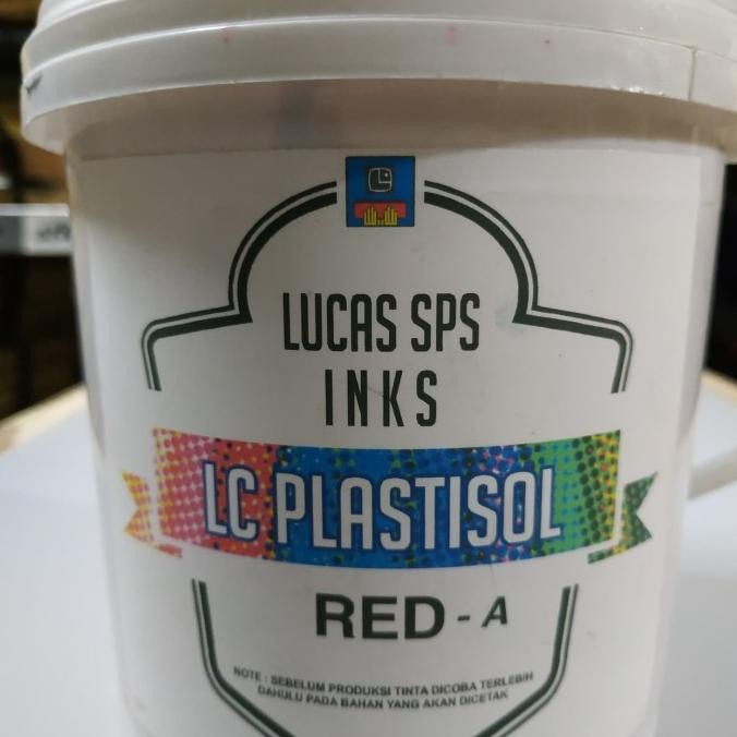 

Tinta Plastisol Lucas Merah Ready