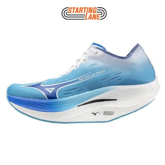 

BLUE- SEPATU LARI MIZUNO WAVE REBELLION PRO 2 MUGEN BLUE ORIGINAL