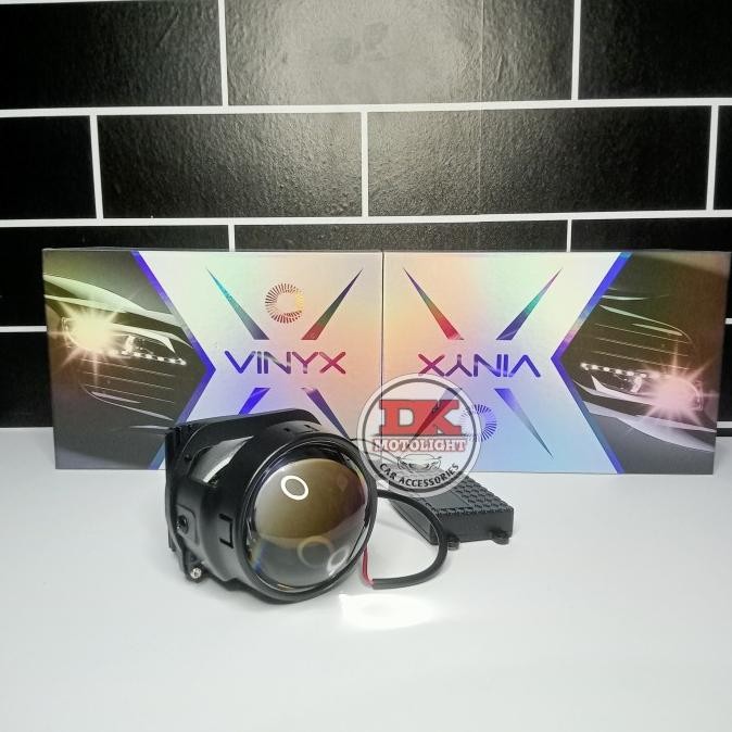 

BLUE- LAMPU HEADLAMP PROJECTOR BILED VINYX P25 BLUE LENS 2,5 INCHI MOTOR MOBIL