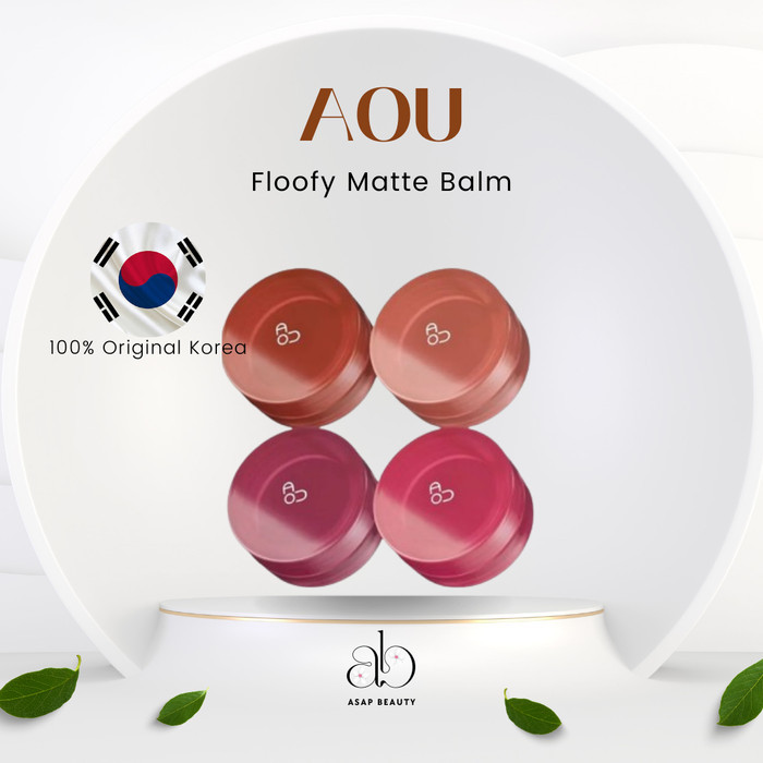 [READY]AOU Floofy Matte Balm / AOU Matte balm / AOU Korean balm / AOU New Shades / Kim Jiwon Balm/
