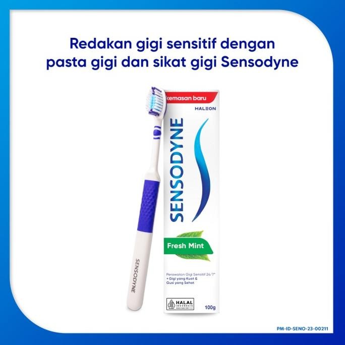 Sensodyne Pasta Gigi Sensitif Essensial Care Fresh Mint 100gr [TRIPLEPACK] P83S