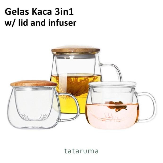

kappu - gelas teh saringan 300ml termurah