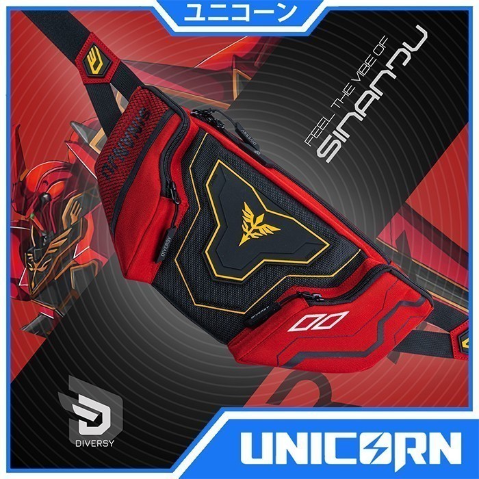 DIVERSY WAIST BAG SINANJU / TAS PINGGANG GUNDAM