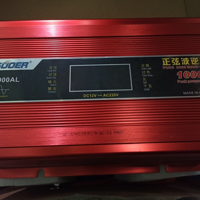 NEW Inverter SUOER 1000 Watt FPC-1000A PSW Original