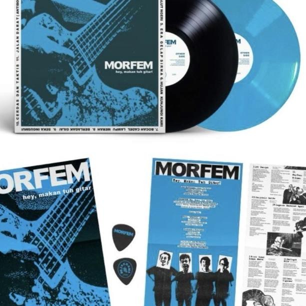 Vinyl / Piringan Hitam Morfem - Hey, Makan Tuh Gitar