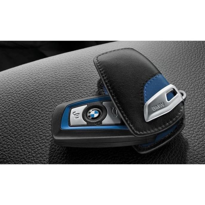 

BLUE- ORIGINAL BMW F30 F32 F10 F13 F02 M SPORT BLUE KEY CASE SARUNG KUNCI