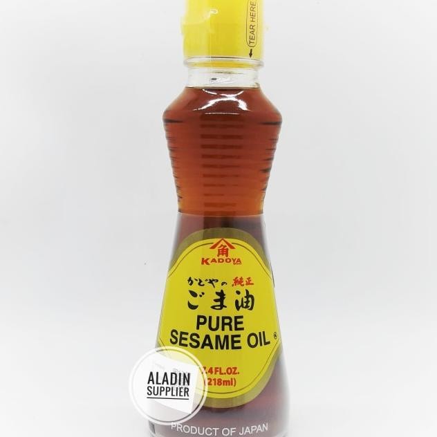 

Kadoya Goma Abura / Pure Sesame Oil / Nyak Wijen Jepang 218Ml