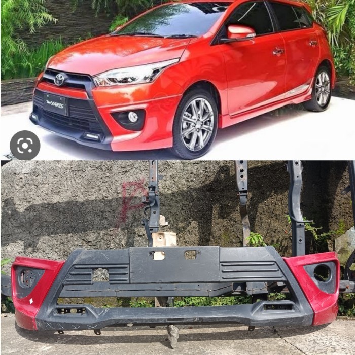 BODYKIT BEMPER DEPAN YARIS TRD 2015 2016 ORIGINAL COPOTAN