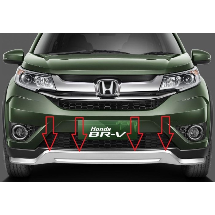 SPOILER BUMPER DEPAN SILVER BRV PRESTIGE 2016-2020 GENUINE