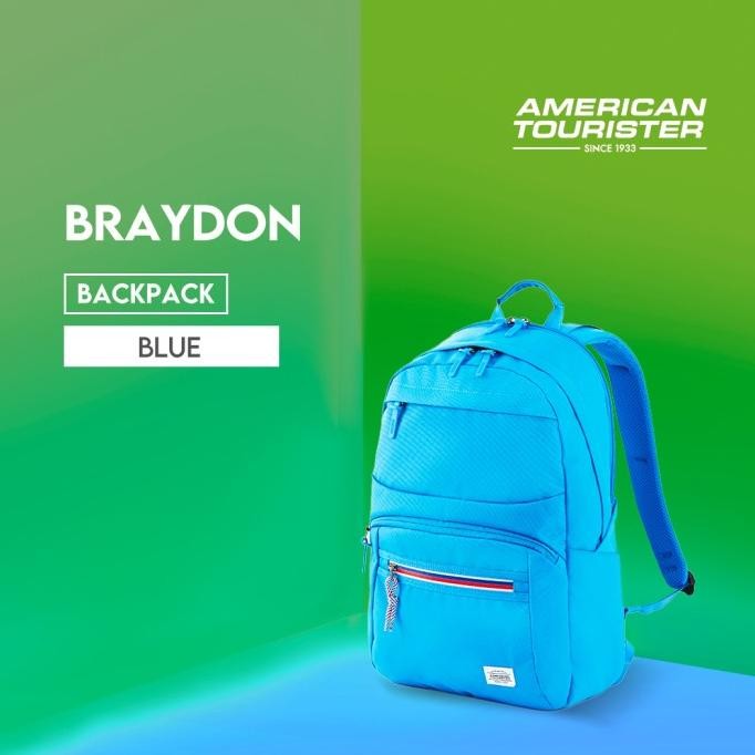 

BLUE- AMERICAN TOURISTER BRAYDON BACKPACK AS - BLUE