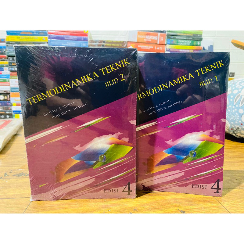 

Paket 2 buku termodinamika teknik edisi 4 jilid 1 dan 2 - Michael j moran