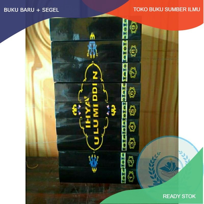 

T.B.S.I. PAKET LENGKAP 9 BUKU TERJEMAHAN KITAB IHYA ULUMIDDIN - IMAM AL GHOZALI (HARD COVER)