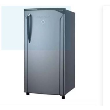 KULKAS TOSHIBA GLASIO GR-N185H LEMARI ES 1 PINTU SILVER LOW WATT