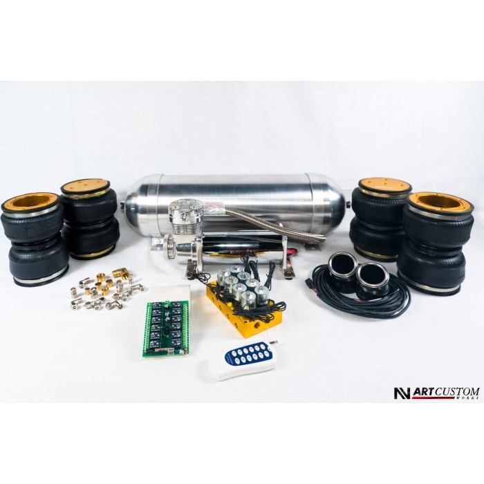 AIR PRIDE SUSPENSION 4-POINT UNIVERSAL KIT + WIRELESS