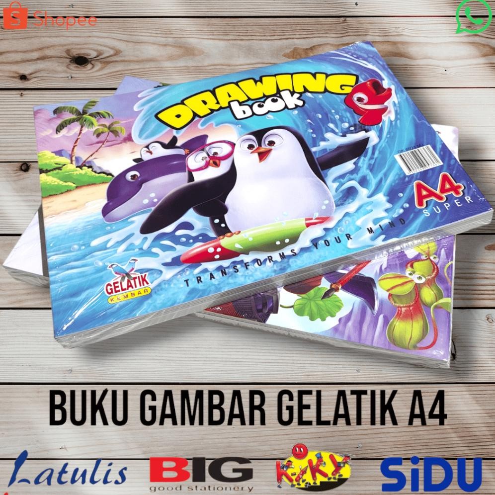 

Terlaris Buku Gambar 20X30 Gelatik A4 (10Buku)