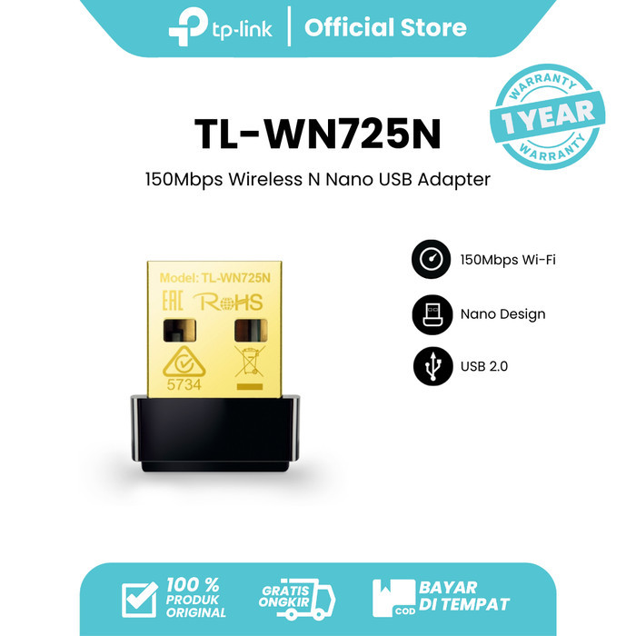 TP-Link TL-WN725N usb wifi tp link adapter tl wn725n tlwn725n wifi receiver pc 150Mbps Wireless N