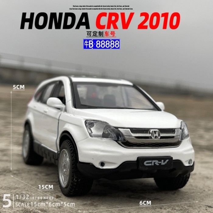 TWH DIECAST HONDA CRV 2020 Gen 3rd Skala 1:32 Dengan Lampu & Suara
