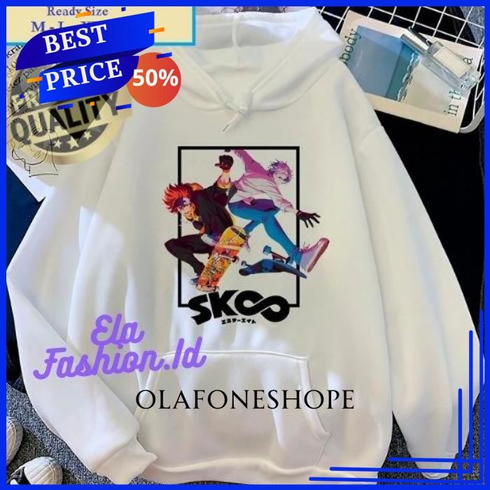 HODDIE HOODIE ANIME MANGA SK8 THE INFINITY REKI JOE CHERRY ADAM MIYA SKATEBOARD AVENGERS COWO CEWE B