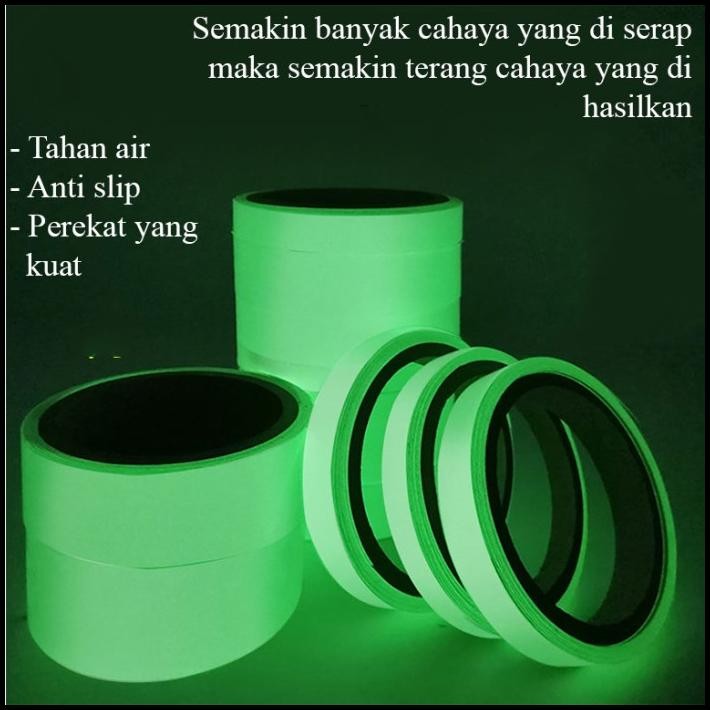 

Glow In The Dark Fosfor Stiker Menyala Saat Gelap