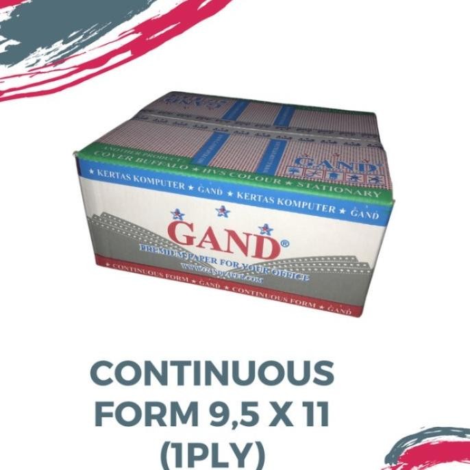 

TERMURAH - KERTAS CONTINUOUS FORM GAND A5 PRS BAGI 2 1PLY/2 PLY/3 PLY/4 PLY/5 PLY