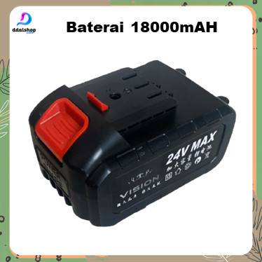 ALAT PEMOTONG RUMPUT ELEKTRIK TANPA KABEL PORTABLE MESIN POTONG RUMPUT