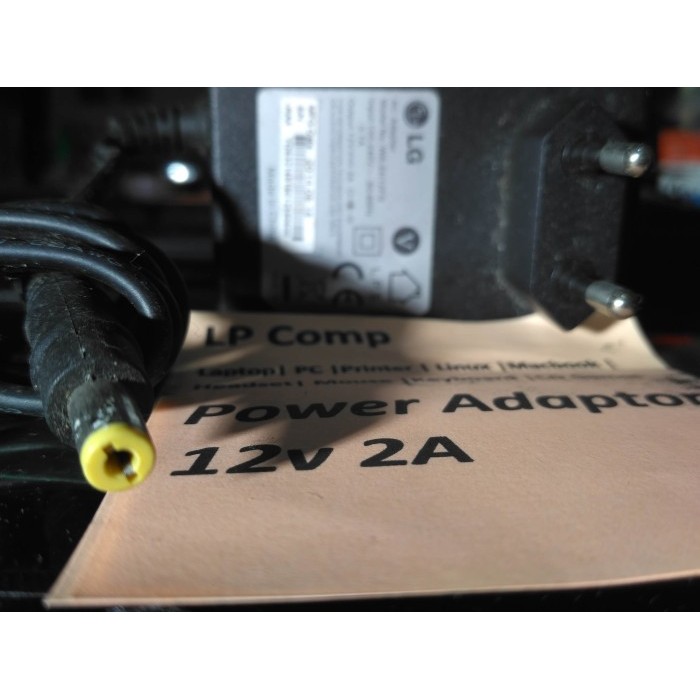 ORIGINAL ADAPTOR 12V 2A 1A 14V