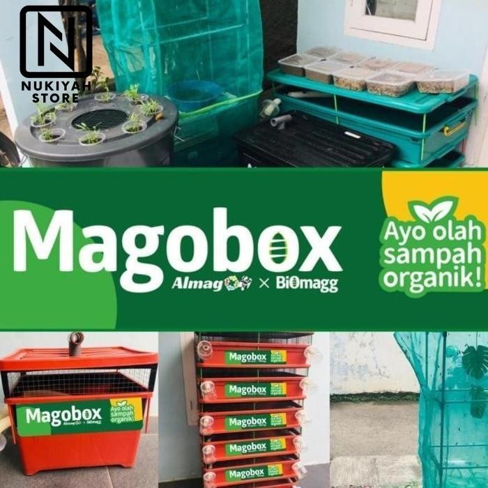 JUAL MAGOBOX XL + KANDANG (PAKET HEMAT)