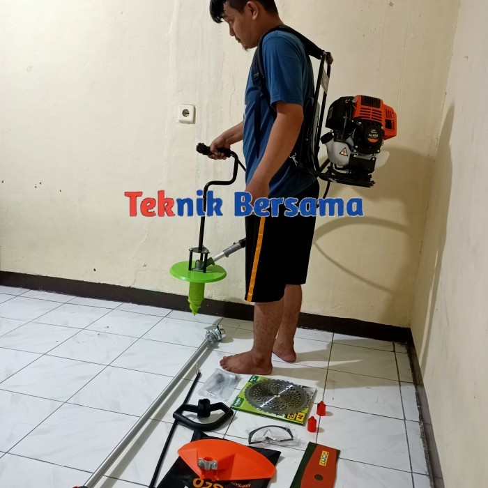 MESIN POTONG RUMPUT BOR TANAH 4 TAK