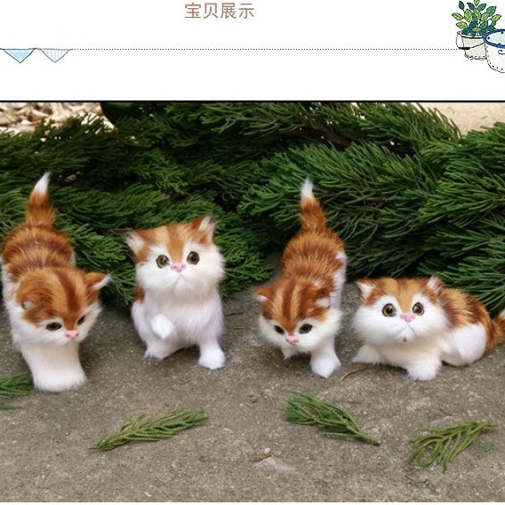 

Boneka Hewan Simulasi Mainan Kucing Mewah