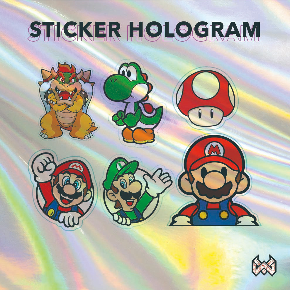 

*Premium Quality* Hologram Dalam 12 Garskin Custom Stiker Maxdecal Bkn Case COD
