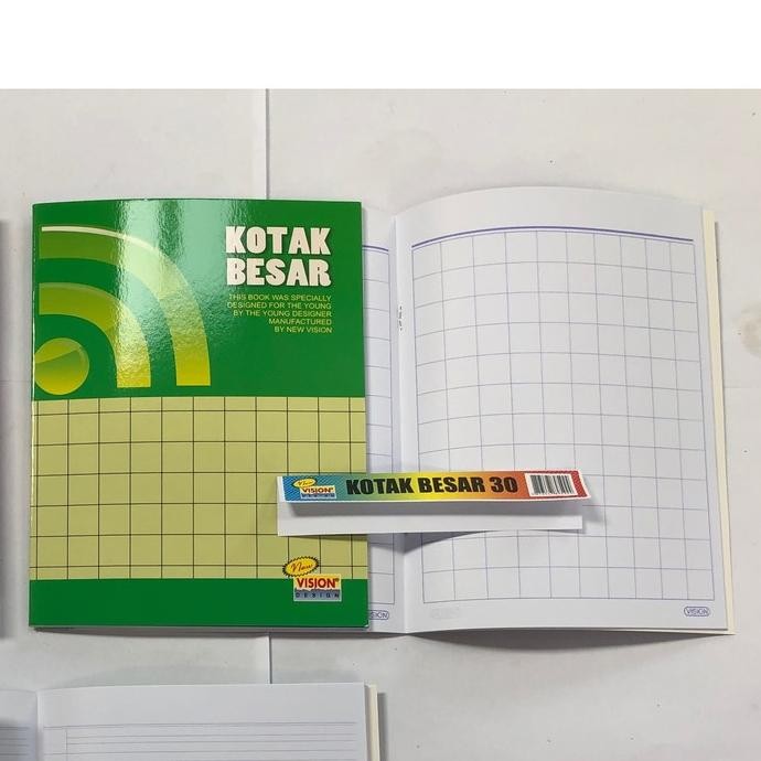 

Viral Buku Kotak Besar Vision Isi 30