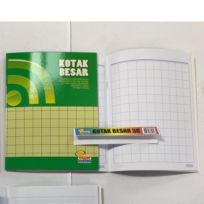 

Terlaris Buku Kotak Besar Vision Isi 30