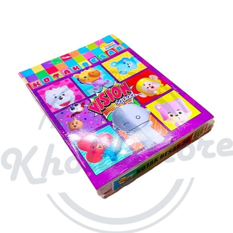 

Terbaru Buku Kotak Besar Vision 30 Lembar Isi 10 Pcs