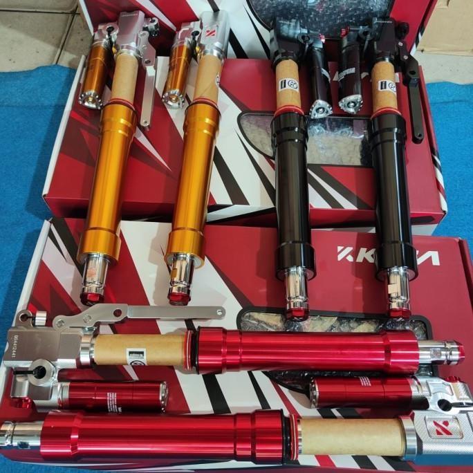 Original shock depan usd kyta udf-05 vario 125 150 led old/ upside down ktc kytaco udf 05 all new va