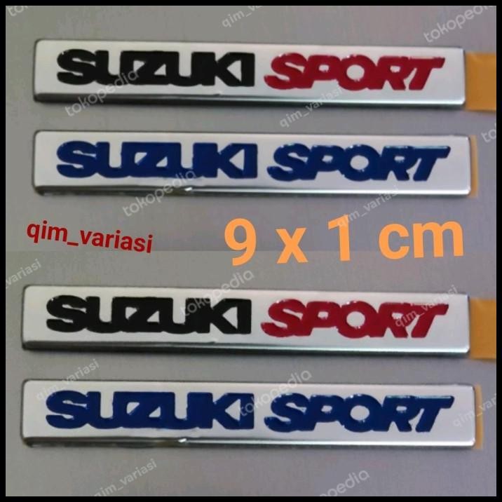 TERBARU EMBLEM LOGO SUZUKI SPORT ERTIGA XL7 SCROSS IGNIS BALENO KARIMUN WAGONR 