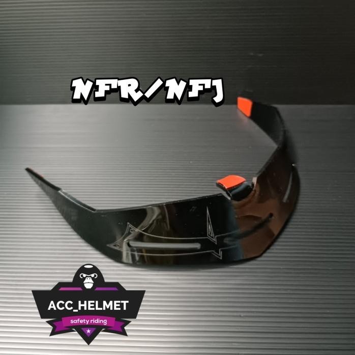 SPOILER HELM KYT NFR / NFJ | AKRILIK