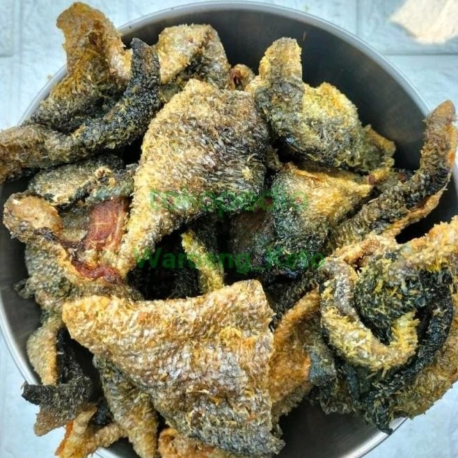 

Kerupuk Kulit Ikan Mentah - Rambak Ikan Salmon Dan Ikan Patin Mentah